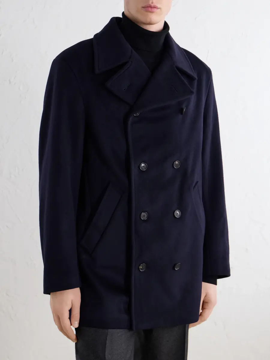 N.Peal Great Portland Double-Breasted Wool and Cashmere-Blend Twill Coat - Men | Thumbnail 3