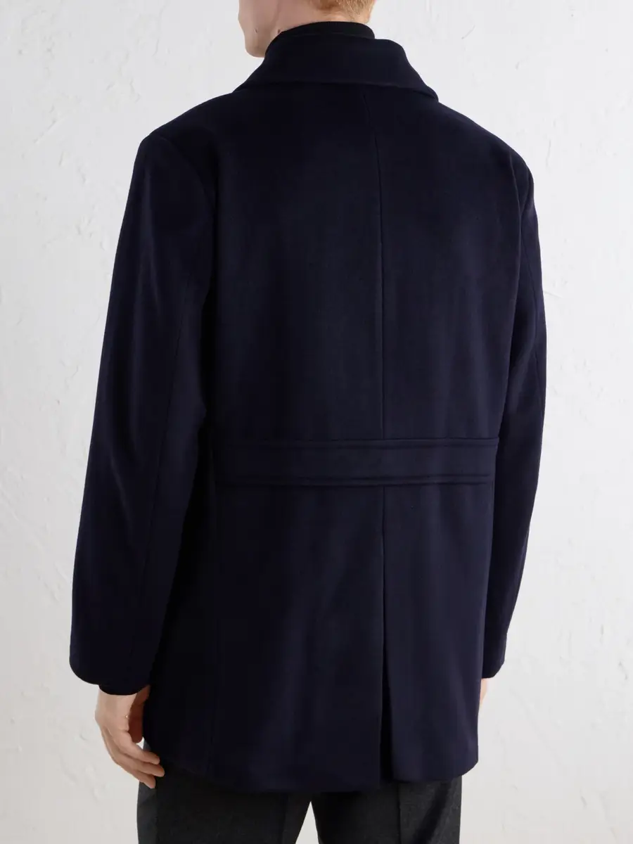 N.Peal Great Portland Double-Breasted Wool and Cashmere-Blend Twill Coat - Men | Thumbnail 4