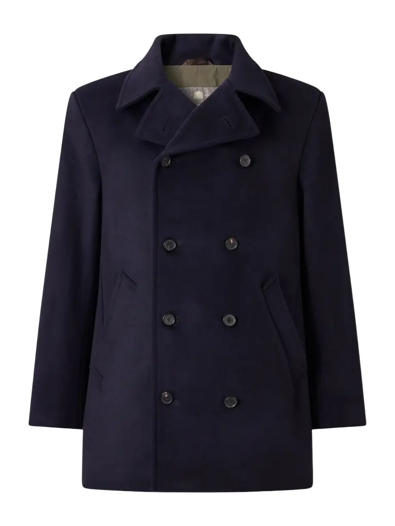 N.Peal Great Portland Double-Breasted Wool and Cashmere-Blend Twill Coat - Men