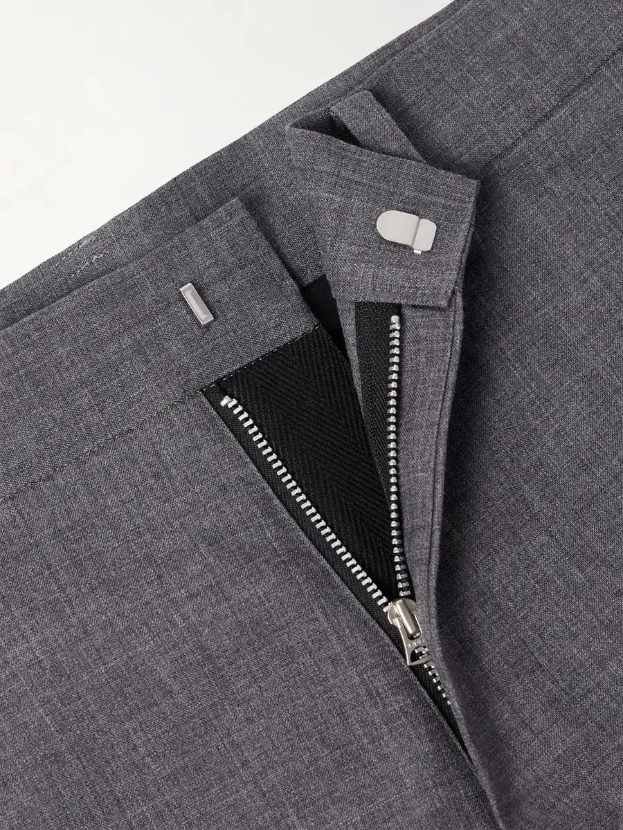 Sacai Barrel-Leg Belted Woven Trousers - Men | Thumbnail 6 Sacai Barrel-Leg Belted Woven Trousers - Men | Thumbnail 6