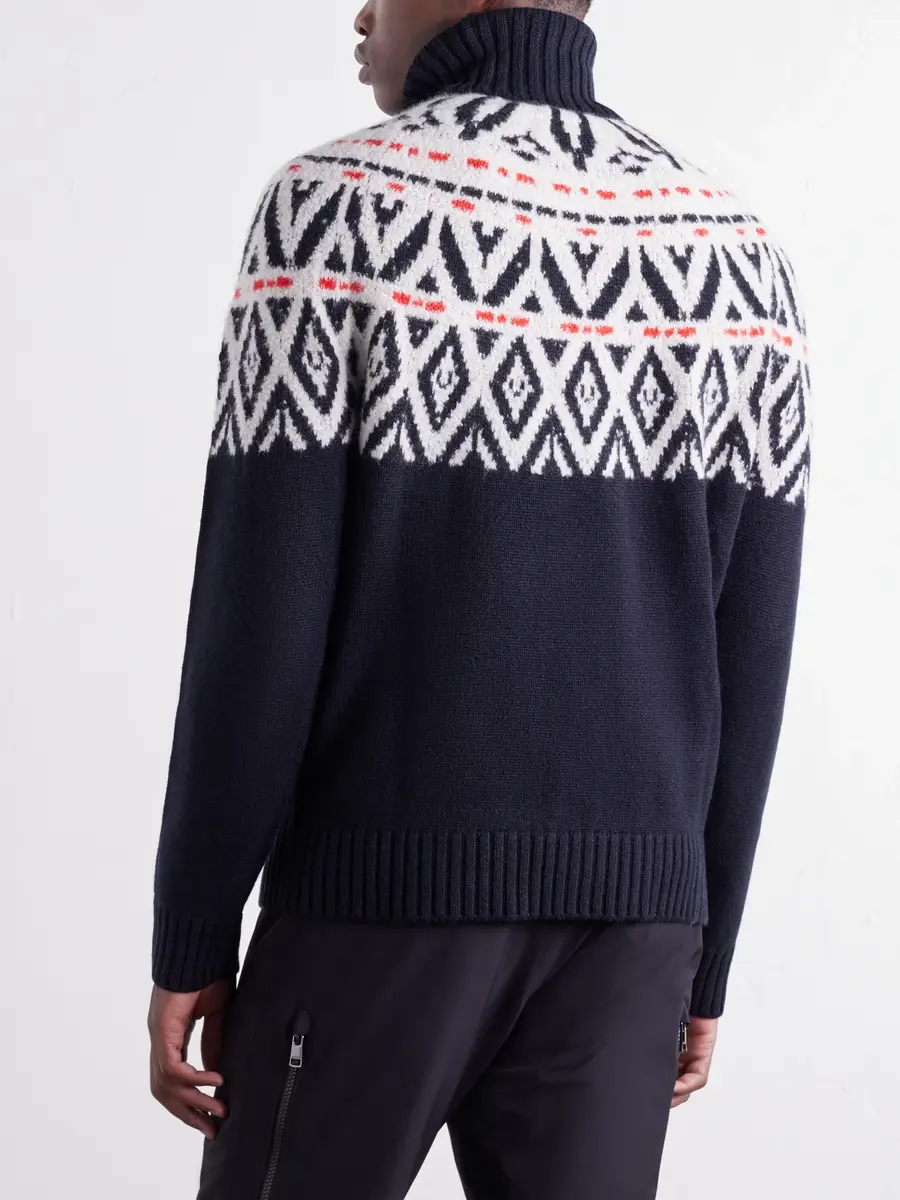Bogner Roxter Fair Isle Jacquard-Knit Cashmere Rollneck Ski Mid-Layer - Men | Thumbnail 4 Bogner Roxter Fair Isle Jacquard-Knit Cashmere Rollneck Ski Mid-Layer - Men | Thumbnail 4