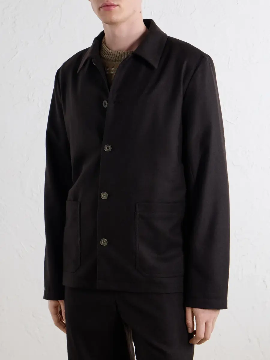A.P.C. Brest Wool-Blend Twill Blouson Jacket - Men | Thumbnail 3 A.P.C. Brest Wool-Blend Twill Blouson Jacket - Men | Thumbnail 3