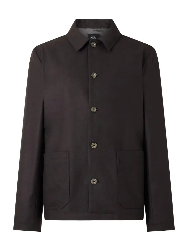 A.P.C. Brest Wool-Blend Twill Blouson Jacket - Men