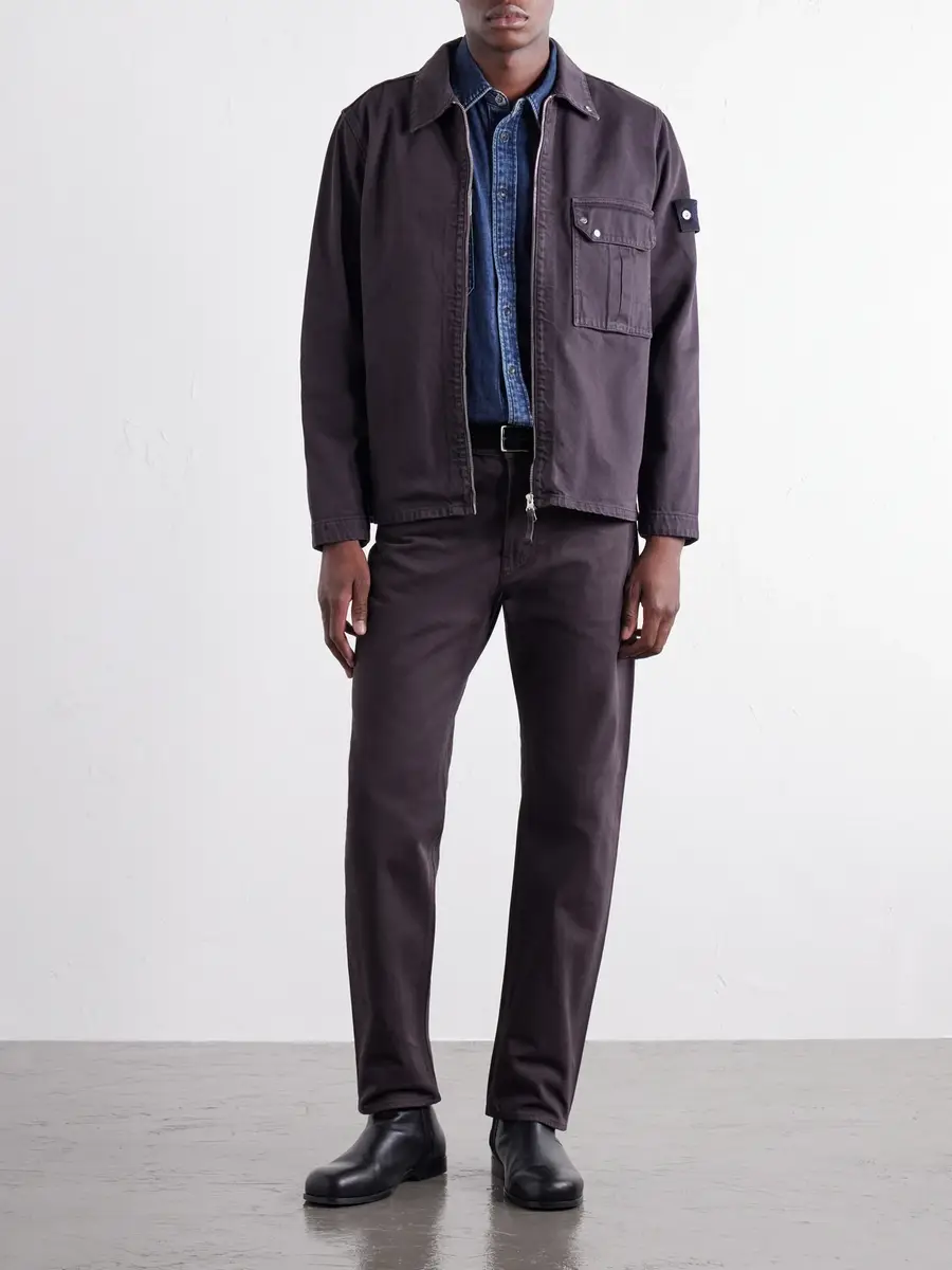 Stone Island STONE ISLAND DENIM Straight-Leg Regenerative Cotton Jeans - Men | Thumbnail 2