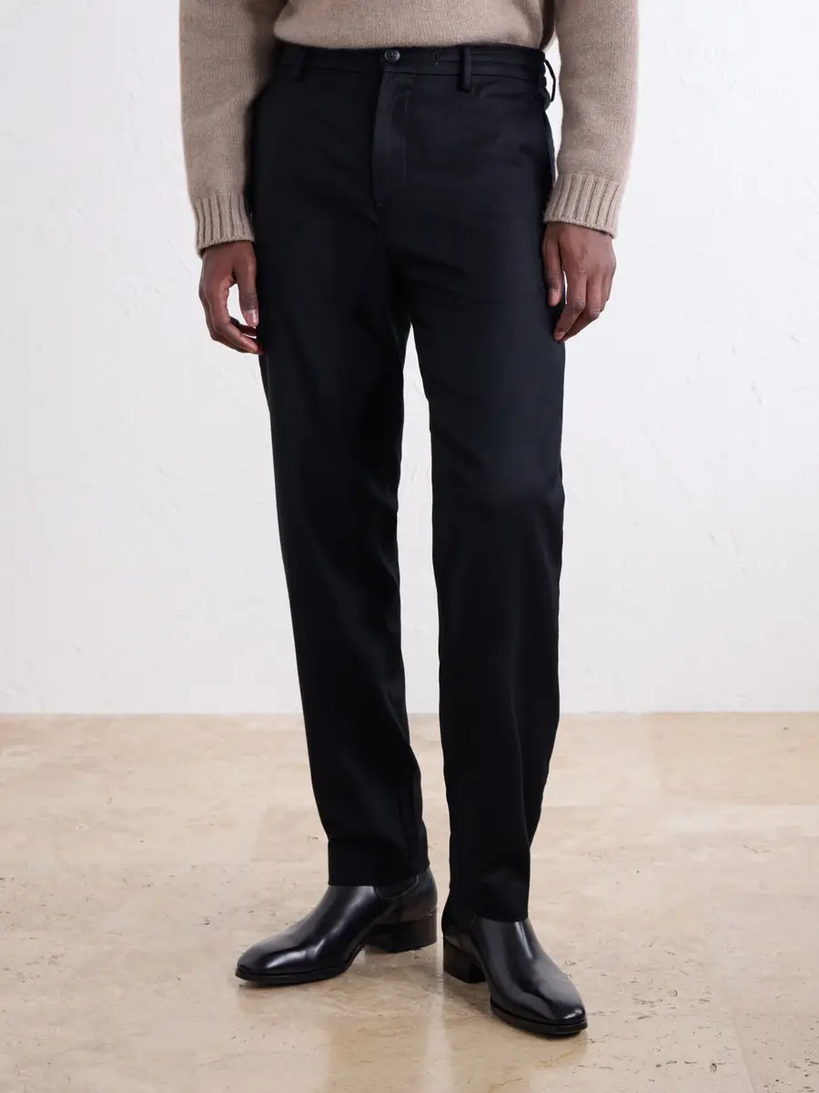 Canali Straight-Leg Wool-Flannel Trousers - Men | Thumbnail 3 Canali Straight-Leg Wool-Flannel Trousers - Men | Thumbnail 3
