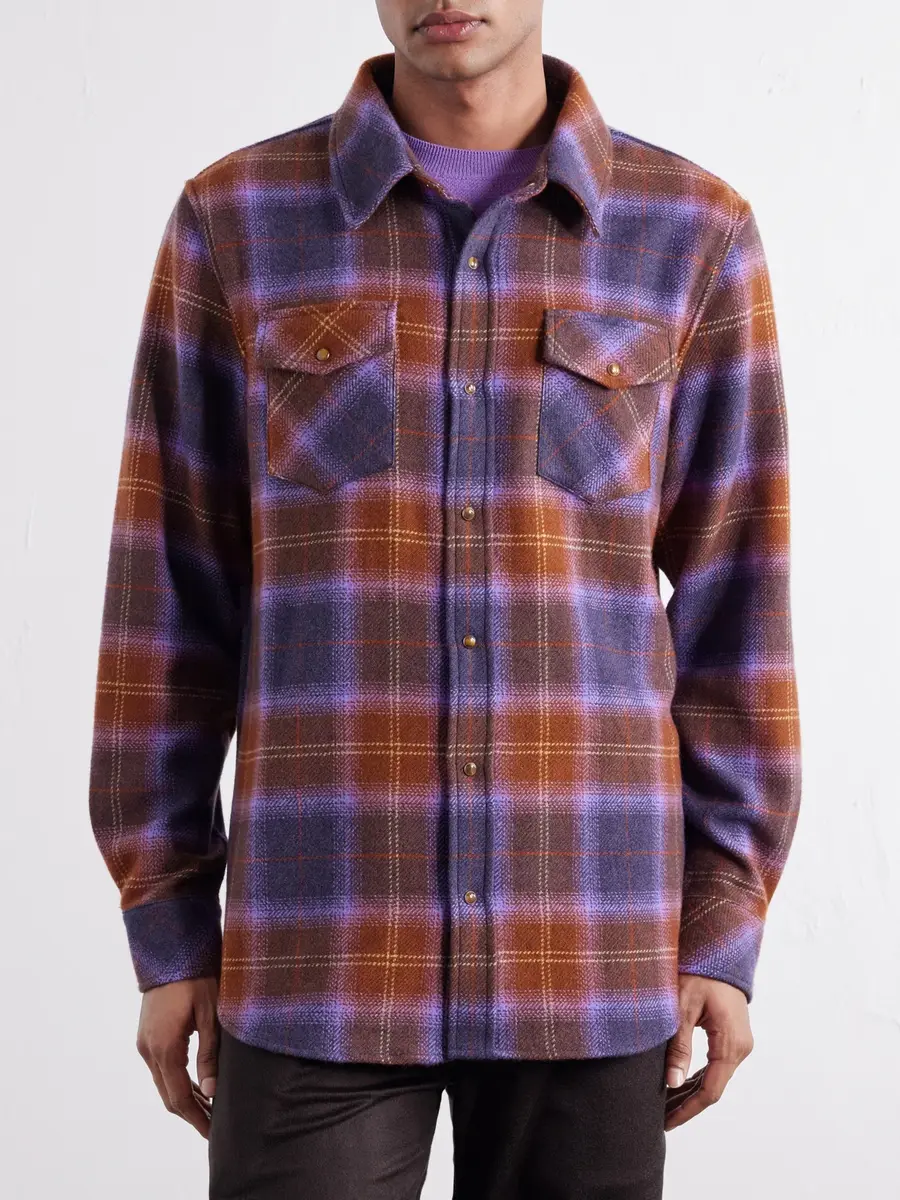 God’s True Cashmere Tartan Cashmere-Flannel Shirt - Men | Thumbnail 3 God’s True Cashmere Tartan Cashmere-Flannel Shirt - Men | Thumbnail 3
