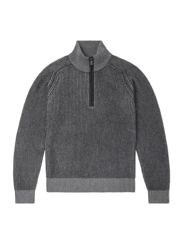Dwayne Ribbed Wool and Cashmere-Blend Half-Zip Ski Mid-Layer - Men Dwayne Ribbed Wool and Cashmere-Blend Half-Zip Ski Mid-Layer - Men