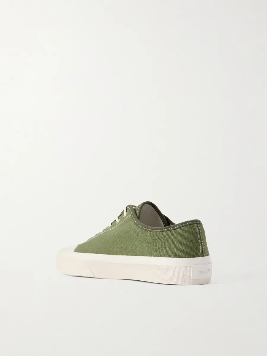 MORJAS Plimsoll Rubber-Trimmed Canvas Sneakers - Men | Thumbnail 4 MORJAS Plimsoll Rubber-Trimmed Canvas Sneakers - Men | Thumbnail 4