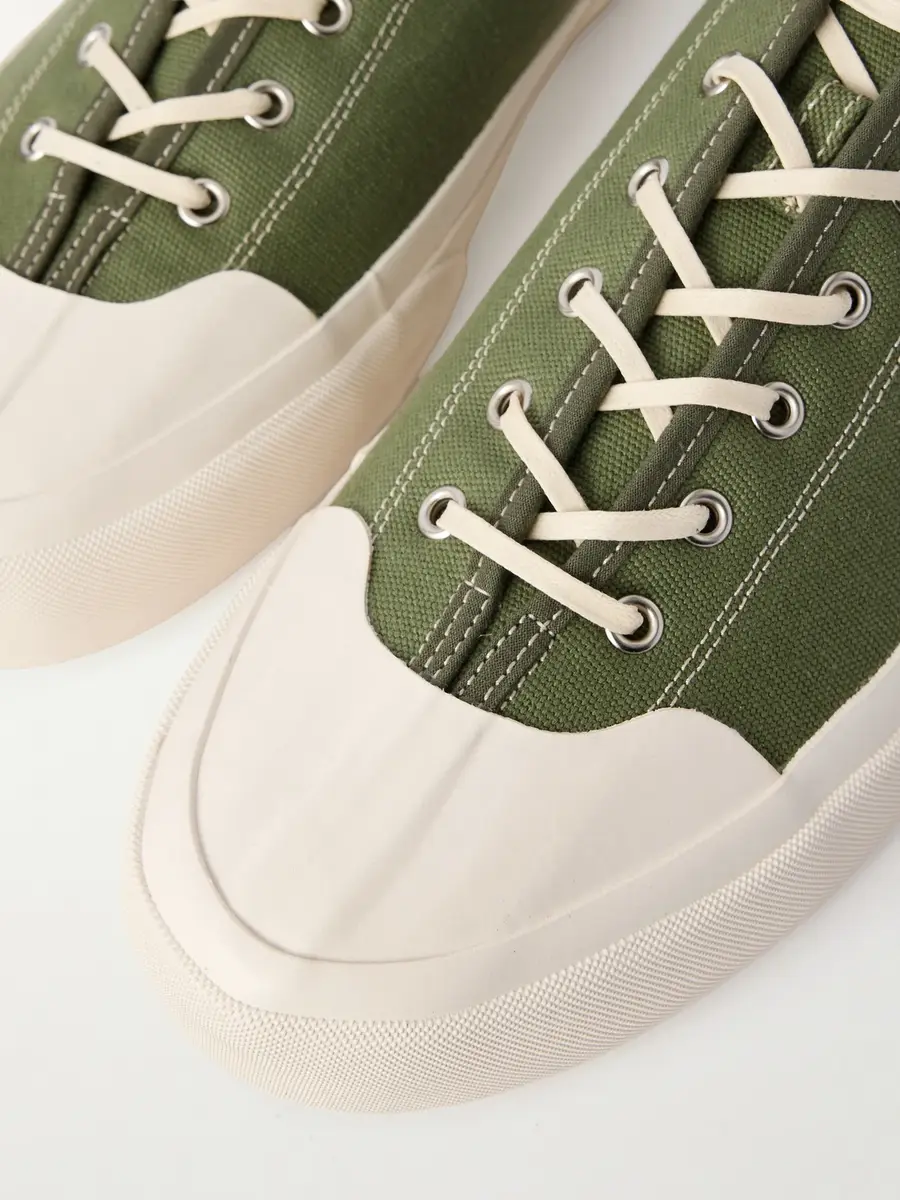 MORJAS Plimsoll Rubber-Trimmed Canvas Sneakers - Men | Thumbnail 5 MORJAS Plimsoll Rubber-Trimmed Canvas Sneakers - Men | Thumbnail 5
