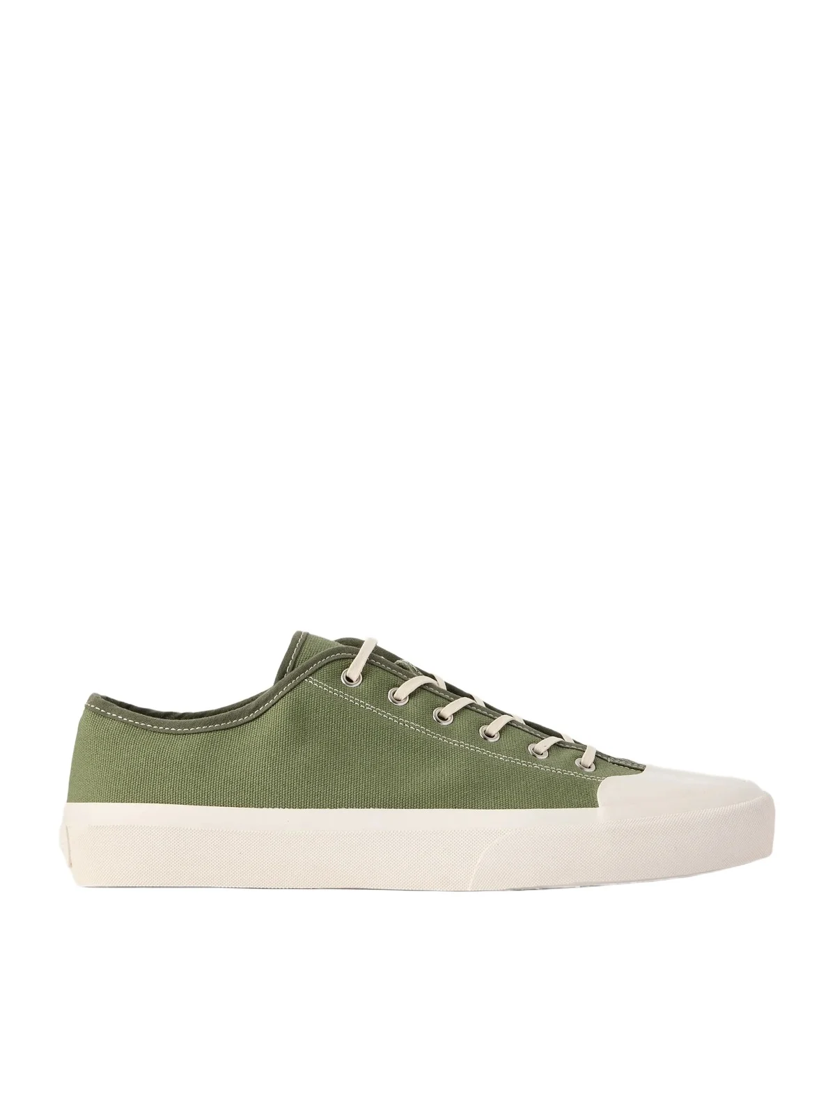 MORJAS Plimsoll Rubber-Trimmed Canvas Sneakers - Men