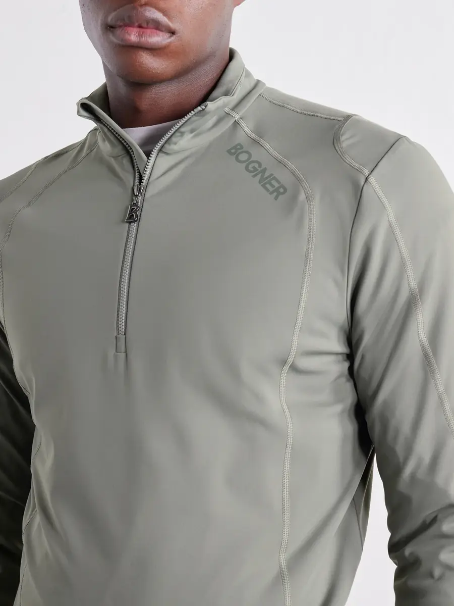 Bogner Harry Stretch-Jersey Half-Zip Ski Mid-Layer - Men | Thumbnail 5 Bogner Harry Stretch-Jersey Half-Zip Ski Mid-Layer - Men | Thumbnail 5