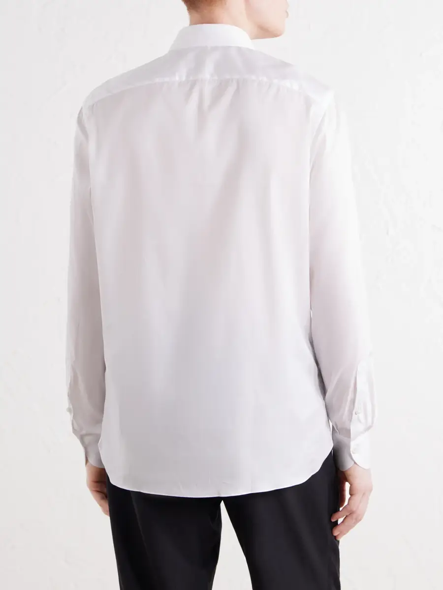 Rubinacci Cutaway-Collar Cotton-Twill Shirt - Men | Thumbnail 4 Rubinacci Cutaway-Collar Cotton-Twill Shirt - Men | Thumbnail 4