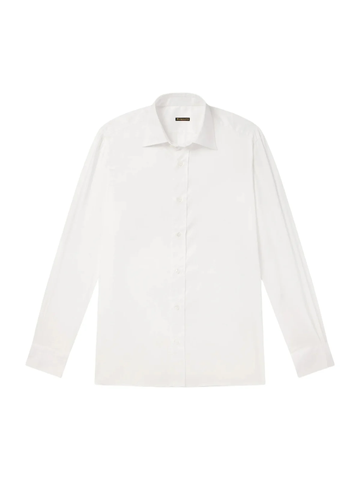 Rubinacci Cutaway-Collar Cotton-Twill Shirt - Men