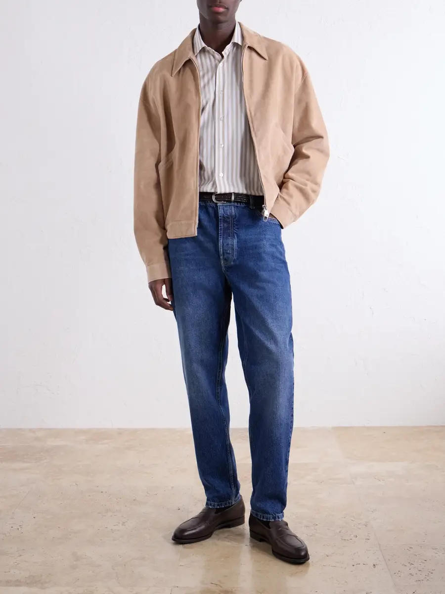 De Petrillo Striped Cotton-Poplin Shirt - Men | Thumbnail 2 De Petrillo Striped Cotton-Poplin Shirt - Men | Thumbnail 2