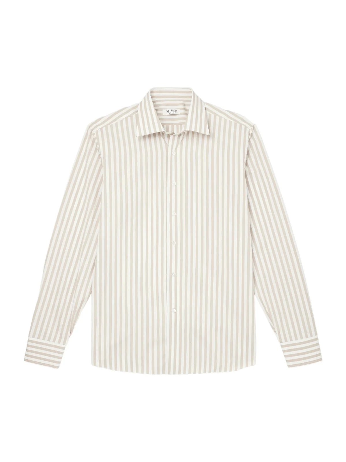 Striped Cotton-Poplin Shirt - Men Striped Cotton-Poplin Shirt - Men