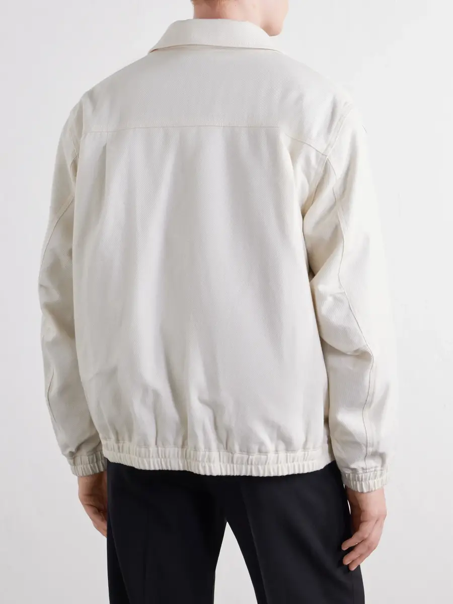 ATON Wool And Cotton-Blend Twill Jacket - Men | Thumbnail 4 ATON Wool And Cotton-Blend Twill Jacket - Men | Thumbnail 4