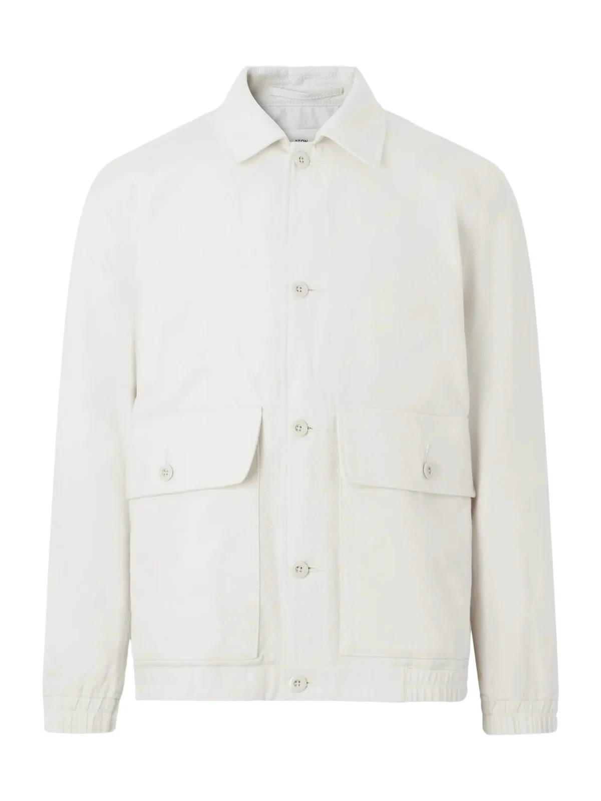 ATON Wool And Cotton-Blend Twill Jacket - Men