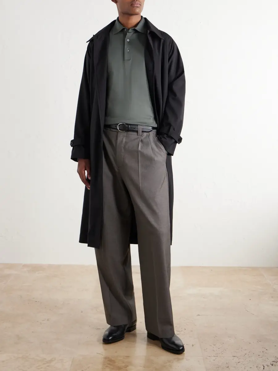 Thom Sweeney Cotton-Jersey Polo Shirt - Men | Thumbnail 2 Thom Sweeney Cotton-Jersey Polo Shirt - Men | Thumbnail 2
