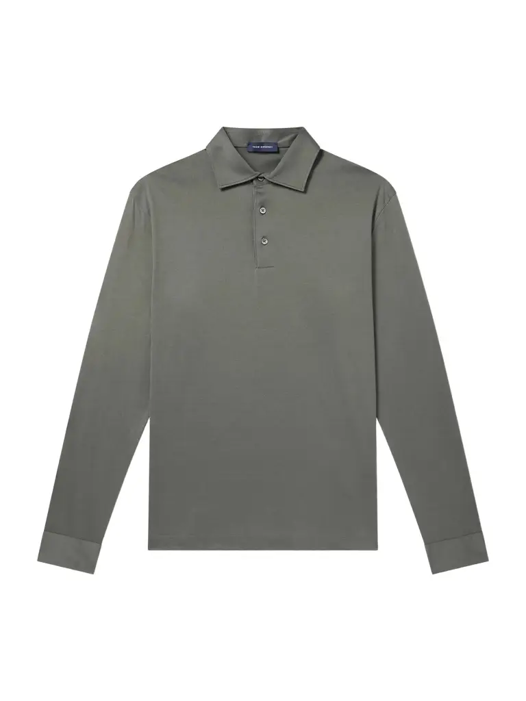 Cotton-Jersey Polo Shirt - Men Cotton-Jersey Polo Shirt - Men