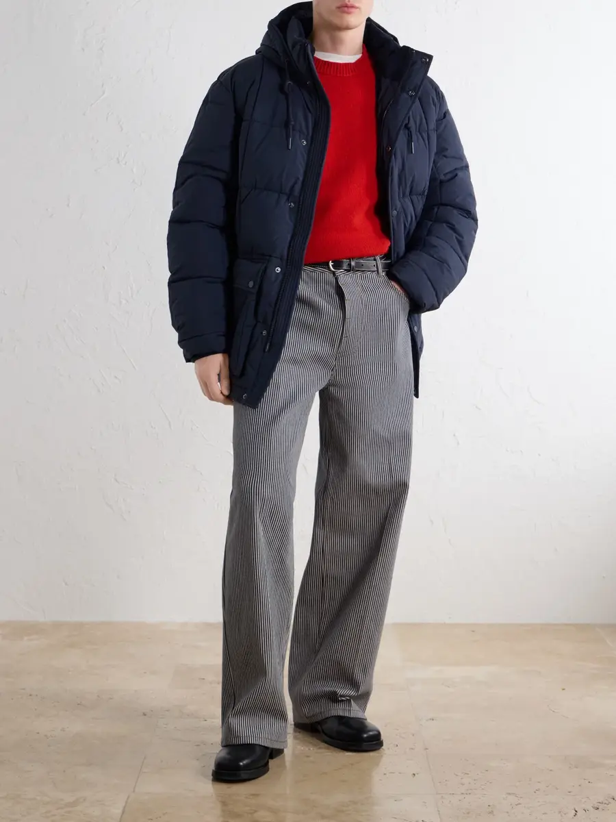 A.P.C. Joshua Hooded Quilted Shell Down Jacket - Men | Thumbnail 2 A.P.C. Joshua Hooded Quilted Shell Down Jacket - Men | Thumbnail 2