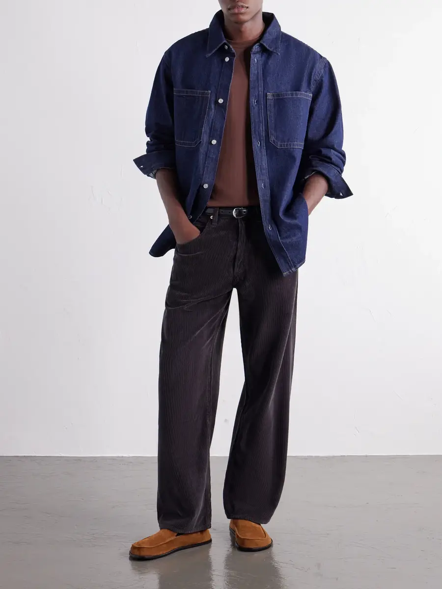 AGOLDE Fusion Straight-Leg Cotton-Corduroy Trousers - Men | Thumbnail 2 AGOLDE Fusion Straight-Leg Cotton-Corduroy Trousers - Men | Thumbnail 2