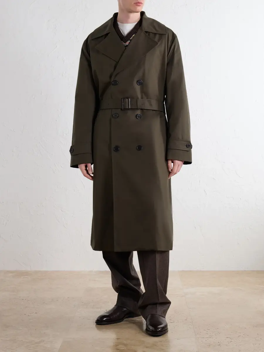 Margaret Howell Belted Cotton-Gabardine Trench Coat - Men | Thumbnail 3 Margaret Howell Belted Cotton-Gabardine Trench Coat - Men | Thumbnail 3