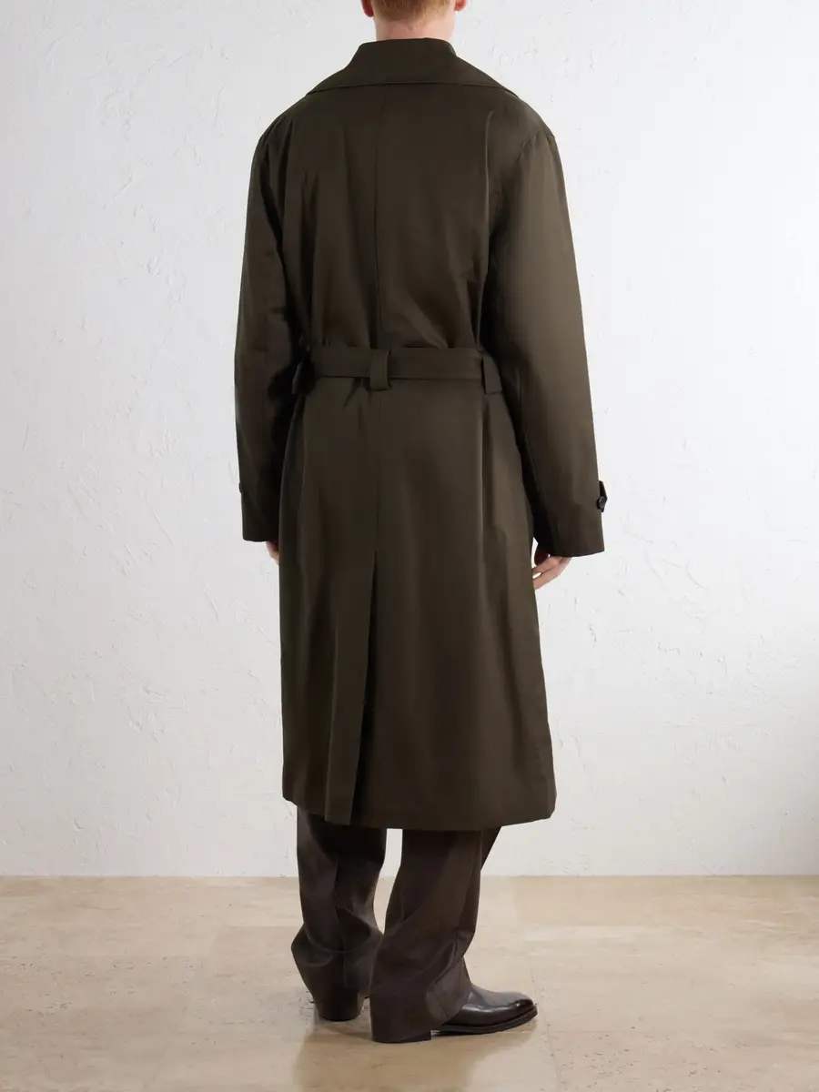 Margaret Howell Belted Cotton-Gabardine Trench Coat - Men | Thumbnail 4 Margaret Howell Belted Cotton-Gabardine Trench Coat - Men | Thumbnail 4