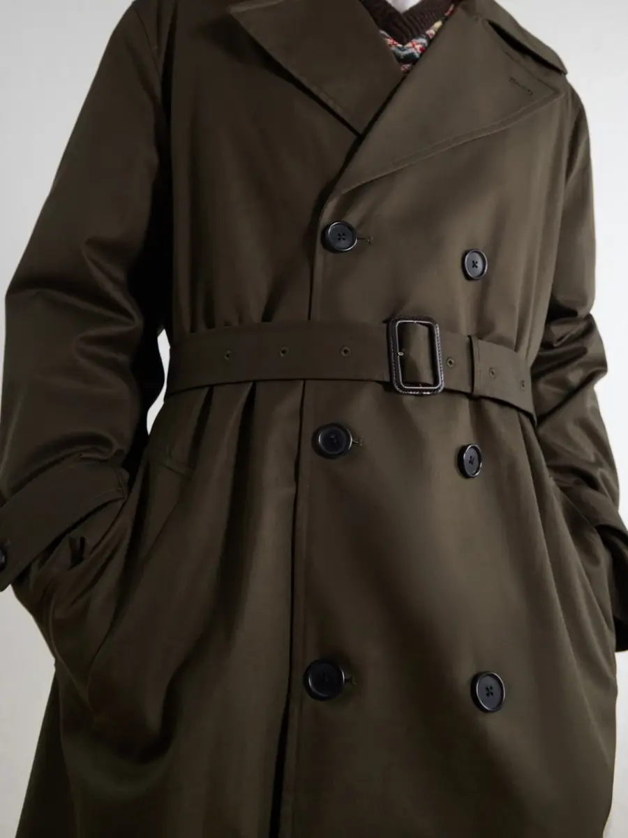 Margaret Howell Belted Cotton-Gabardine Trench Coat - Men | Thumbnail 5 Margaret Howell Belted Cotton-Gabardine Trench Coat - Men | Thumbnail 5