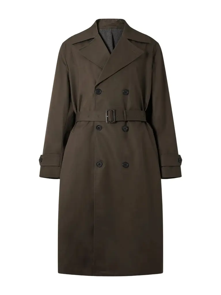 Margaret Howell Belted Cotton-Gabardine Trench Coat - Men