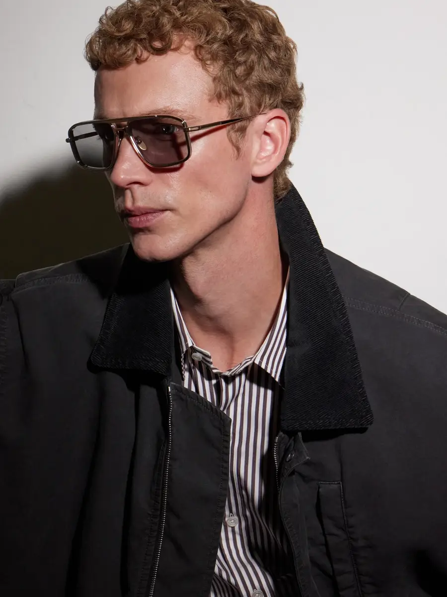 Jacques Marie Mage Earl Aviator-Style Silver-Tone Titanium Sunglasses - Men | Thumbnail 5