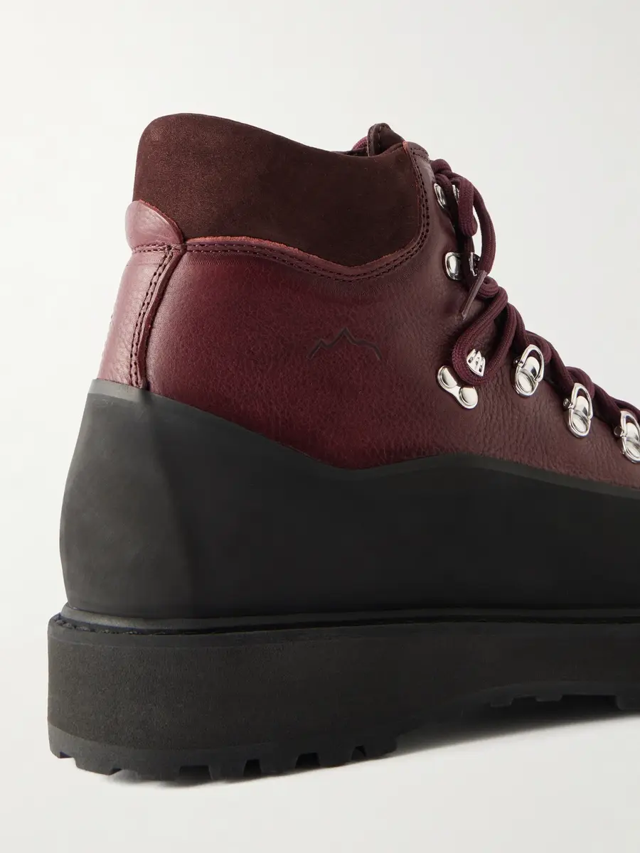 Diemme Roccia Vet Rubber-Trimmed Full-Grain Leather Hiking Boots - Men | Thumbnail 5