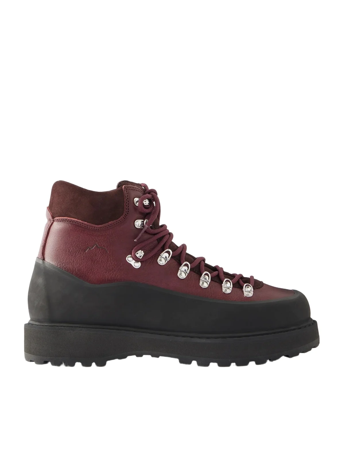 Diemme Roccia Vet Rubber-Trimmed Full-Grain Leather Hiking Boots - Men