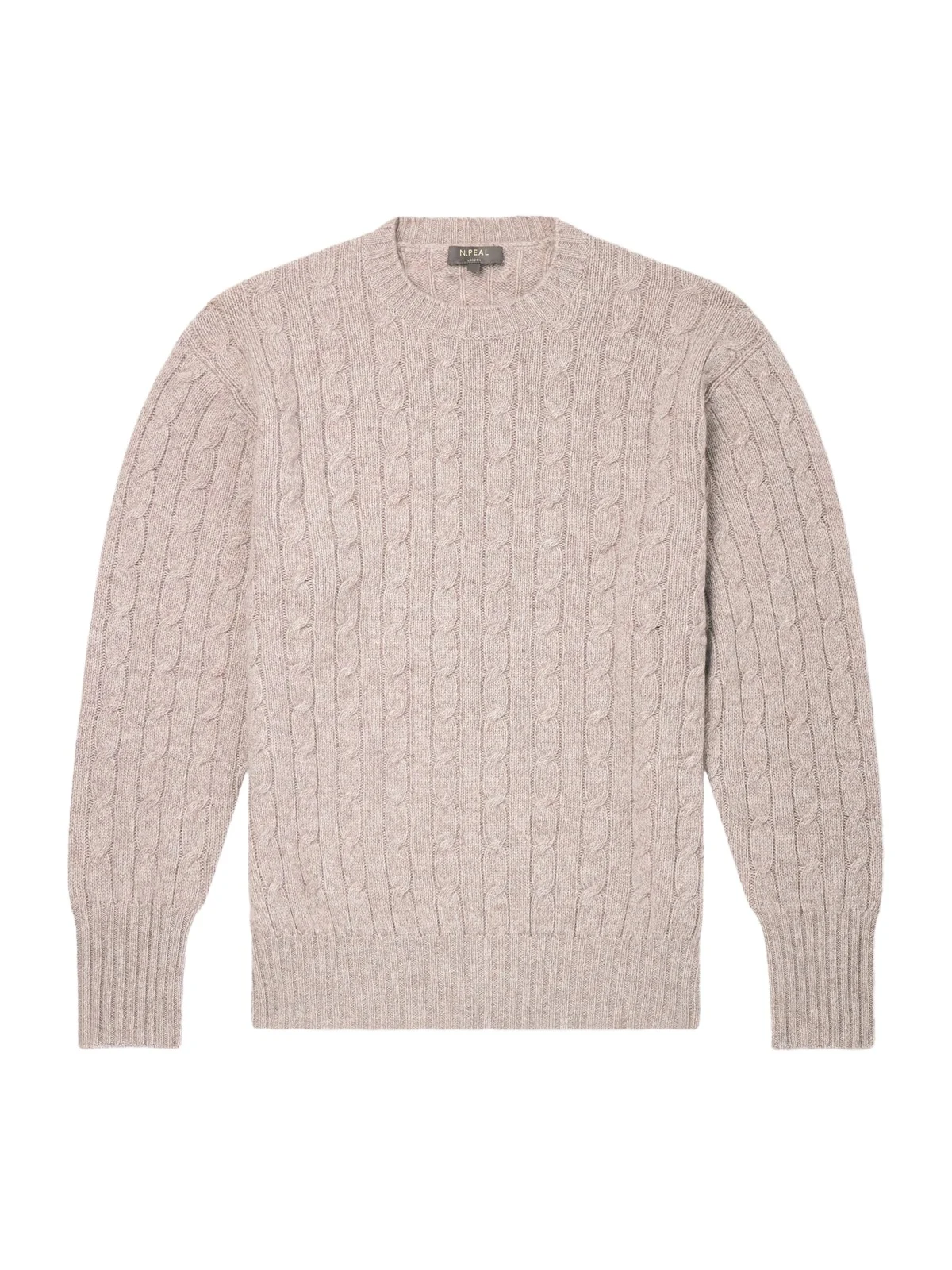 Thames Cashmere Cable-Knit Sweater - Men Thames Cashmere Cable-Knit Sweater - Men