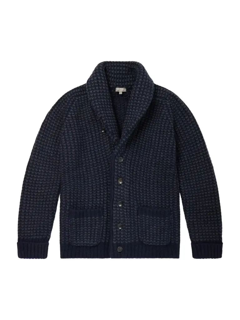 N.Peal Kensington Shawl-Collar Cashmere Cardigan - Men