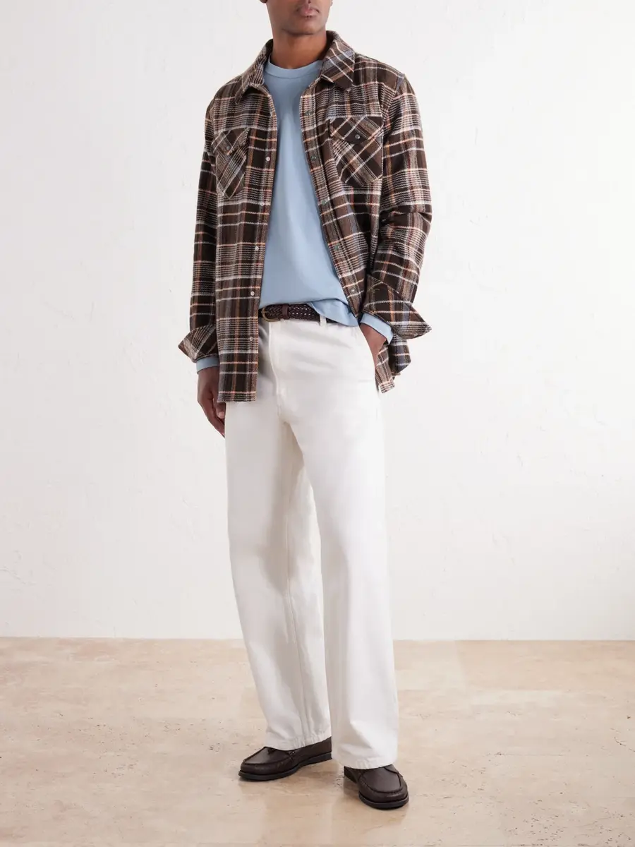 God’s True Cashmere Plaid Cashmere-Flannel Shirt - Men | Thumbnail 2 God’s True Cashmere Plaid Cashmere-Flannel Shirt - Men | Thumbnail 2