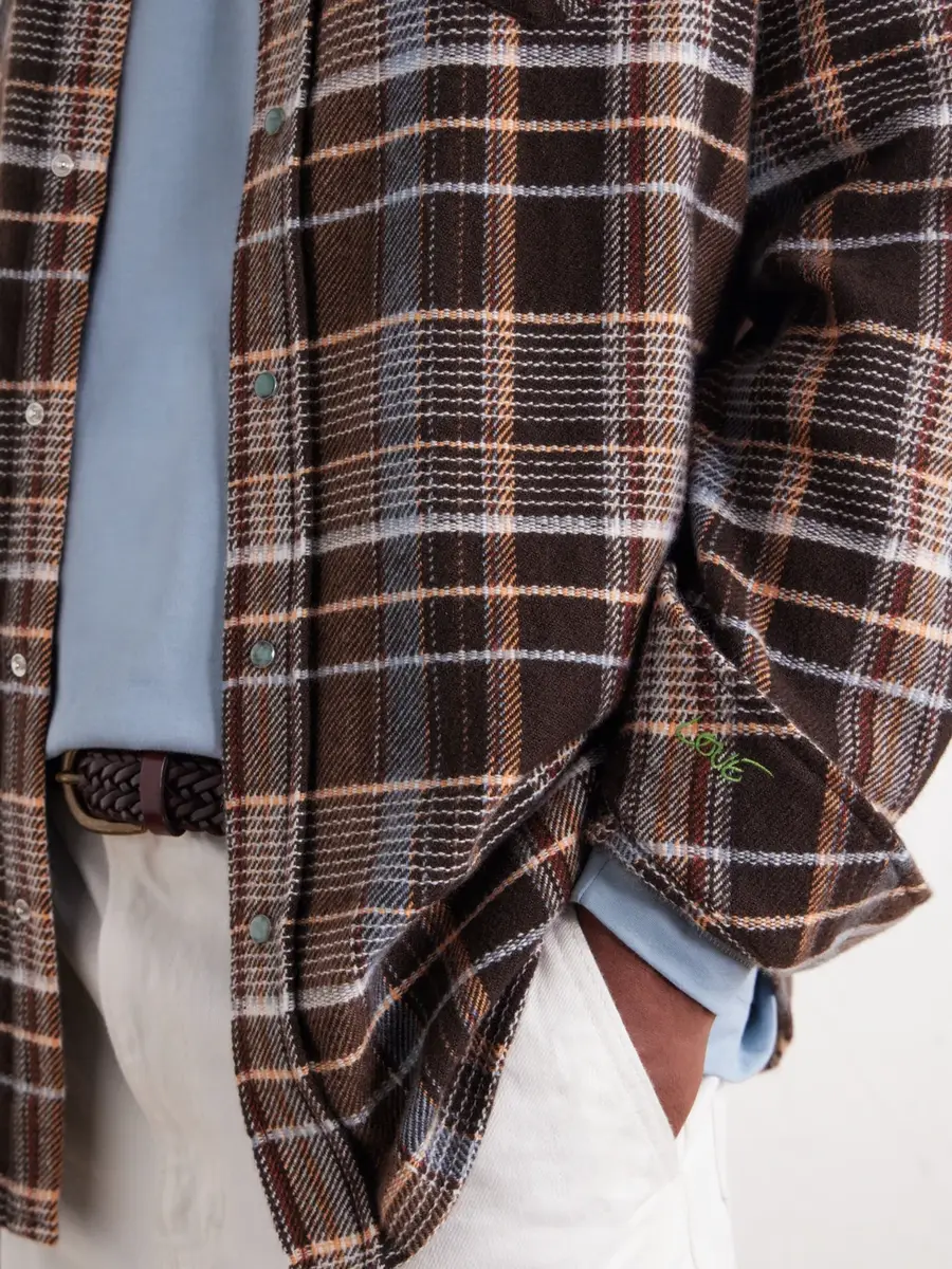 God’s True Cashmere Plaid Cashmere-Flannel Shirt - Men | Thumbnail 5 God’s True Cashmere Plaid Cashmere-Flannel Shirt - Men | Thumbnail 5