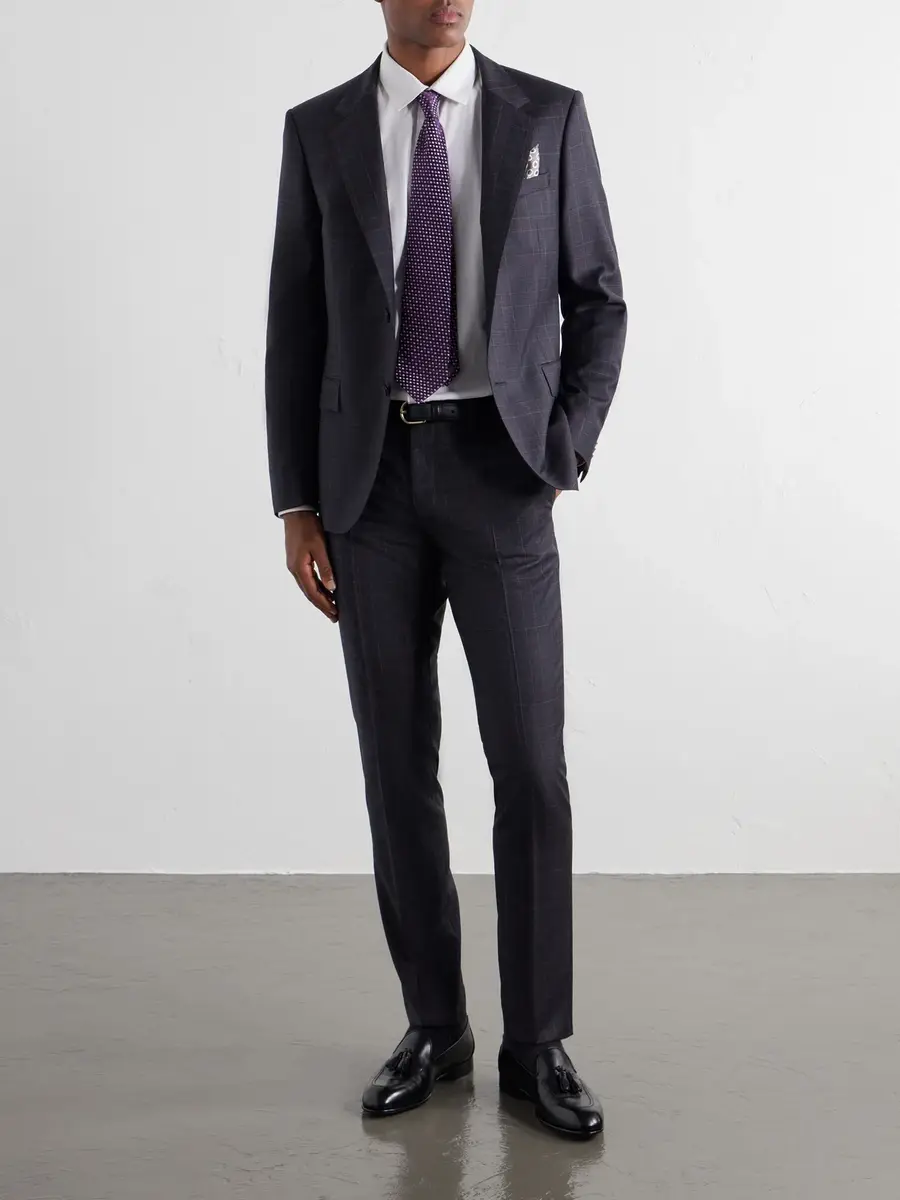 MR P. Checked Wool Suit Jacket - Men | Thumbnail 2 MR P. Checked Wool Suit Jacket - Men | Thumbnail 2