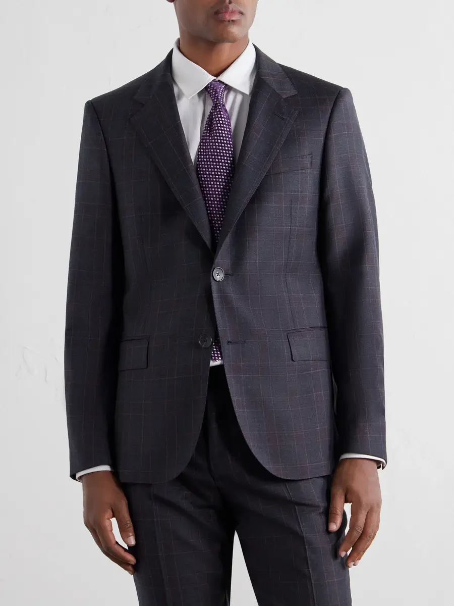 MR P. Checked Wool Suit Jacket - Men | Thumbnail 3 MR P. Checked Wool Suit Jacket - Men | Thumbnail 3