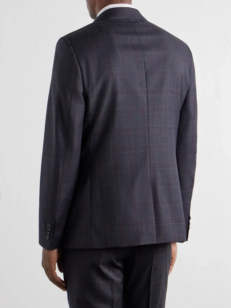 MR P. Checked Wool Suit Jacket - Men | Thumbnail 4 MR P. Checked Wool Suit Jacket - Men | Thumbnail 4