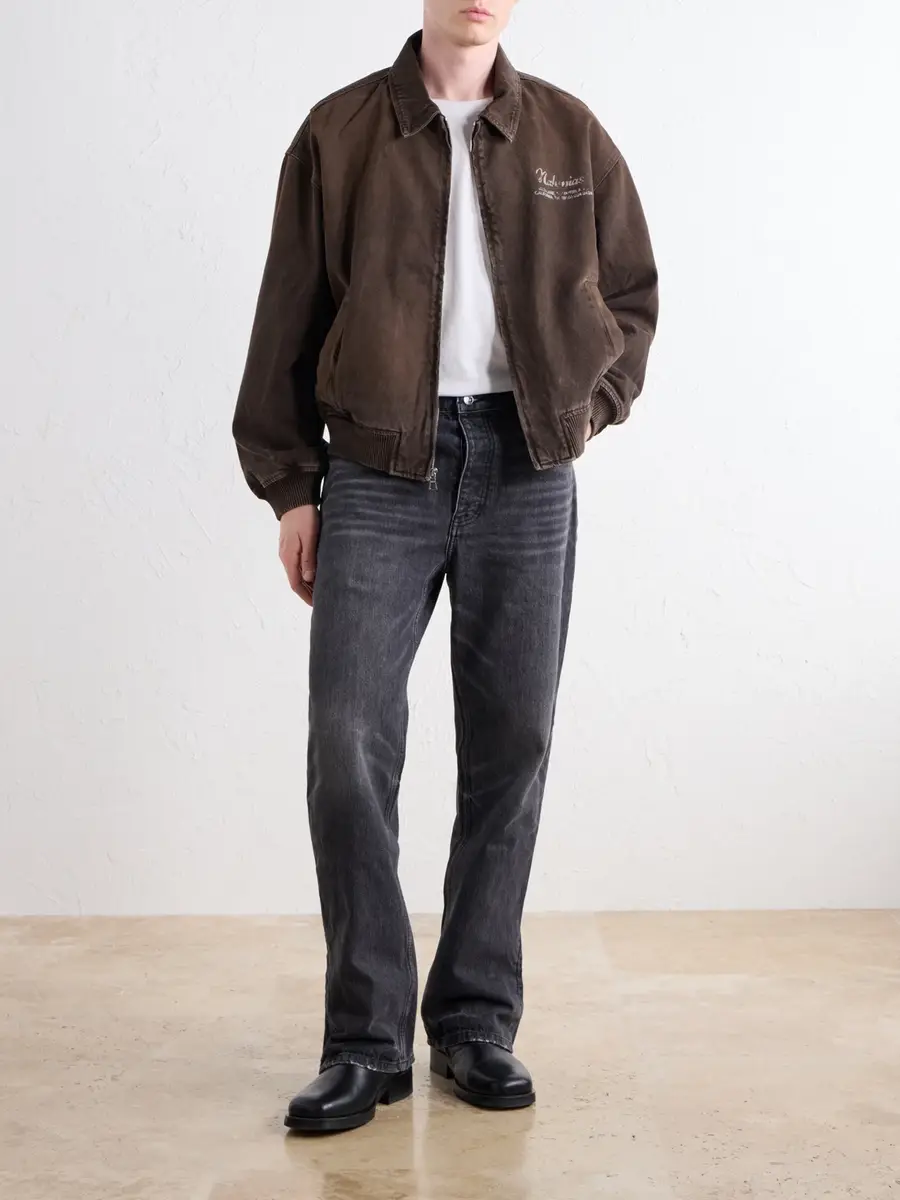 Nahmias Wipeout Distressed Cotton-Twill Jacket - Men | Thumbnail 2 Nahmias Wipeout Distressed Cotton-Twill Jacket - Men | Thumbnail 2