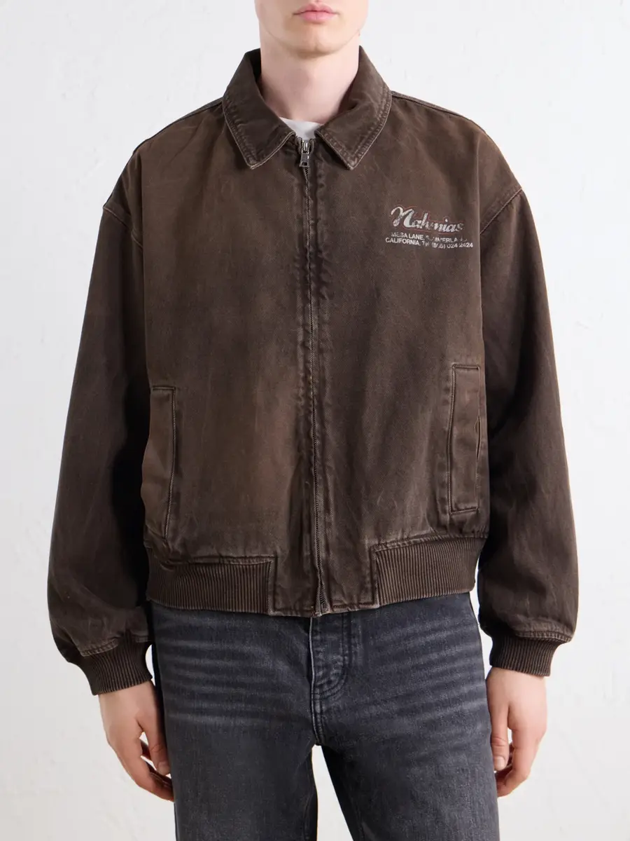 Nahmias Wipeout Distressed Cotton-Twill Jacket - Men | Thumbnail 3 Nahmias Wipeout Distressed Cotton-Twill Jacket - Men | Thumbnail 3