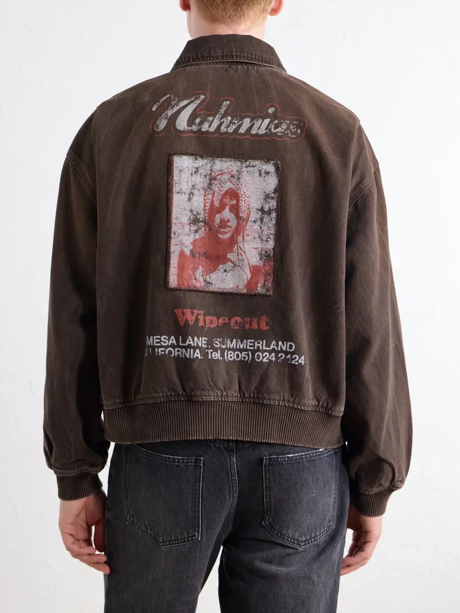 Nahmias Wipeout Distressed Cotton-Twill Jacket - Men | Thumbnail 4 Nahmias Wipeout Distressed Cotton-Twill Jacket - Men | Thumbnail 4