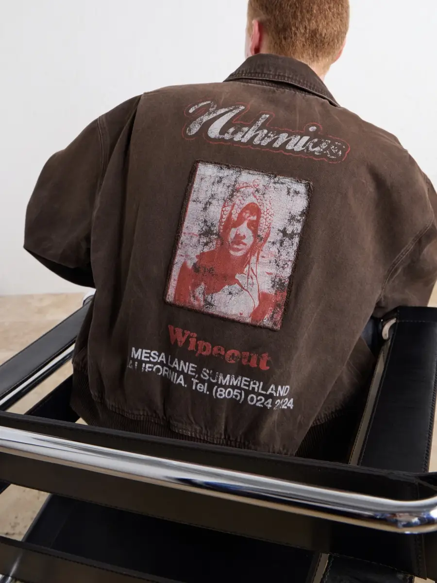 Nahmias Wipeout Distressed Cotton-Twill Jacket - Men | Thumbnail 5 Nahmias Wipeout Distressed Cotton-Twill Jacket - Men | Thumbnail 5