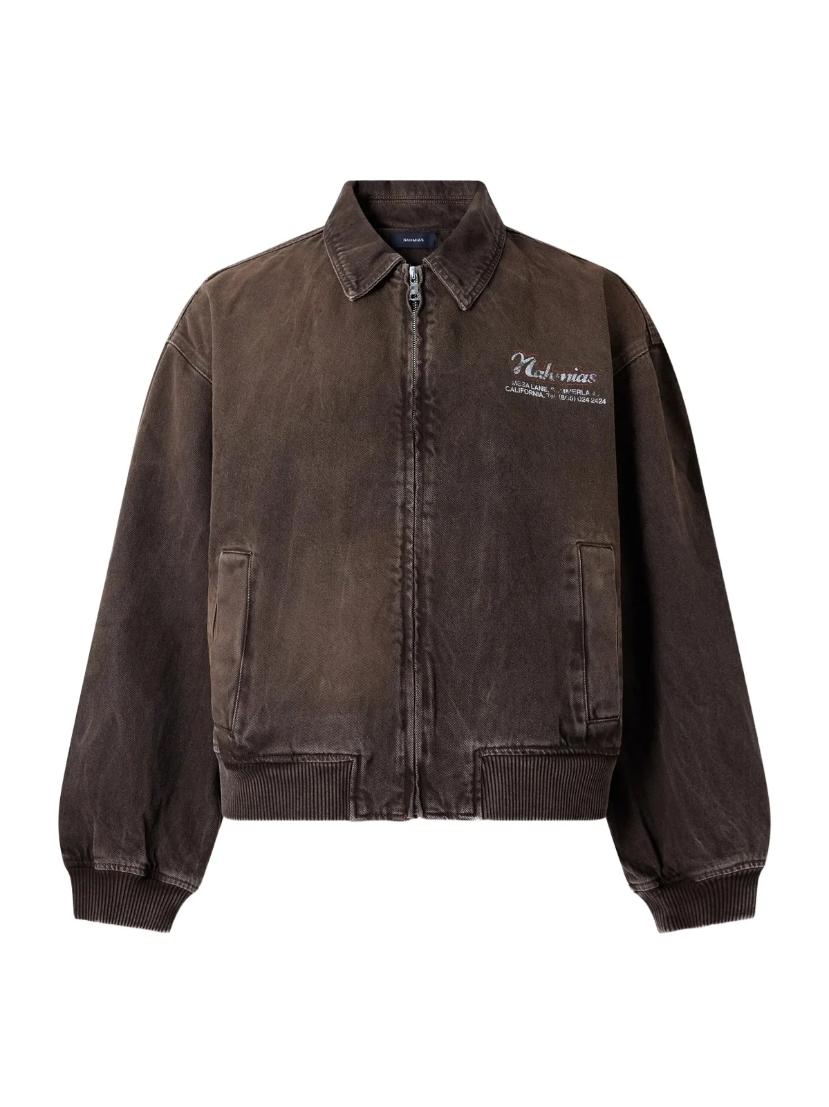 Nahmias Wipeout Distressed Cotton-Twill Jacket - Men