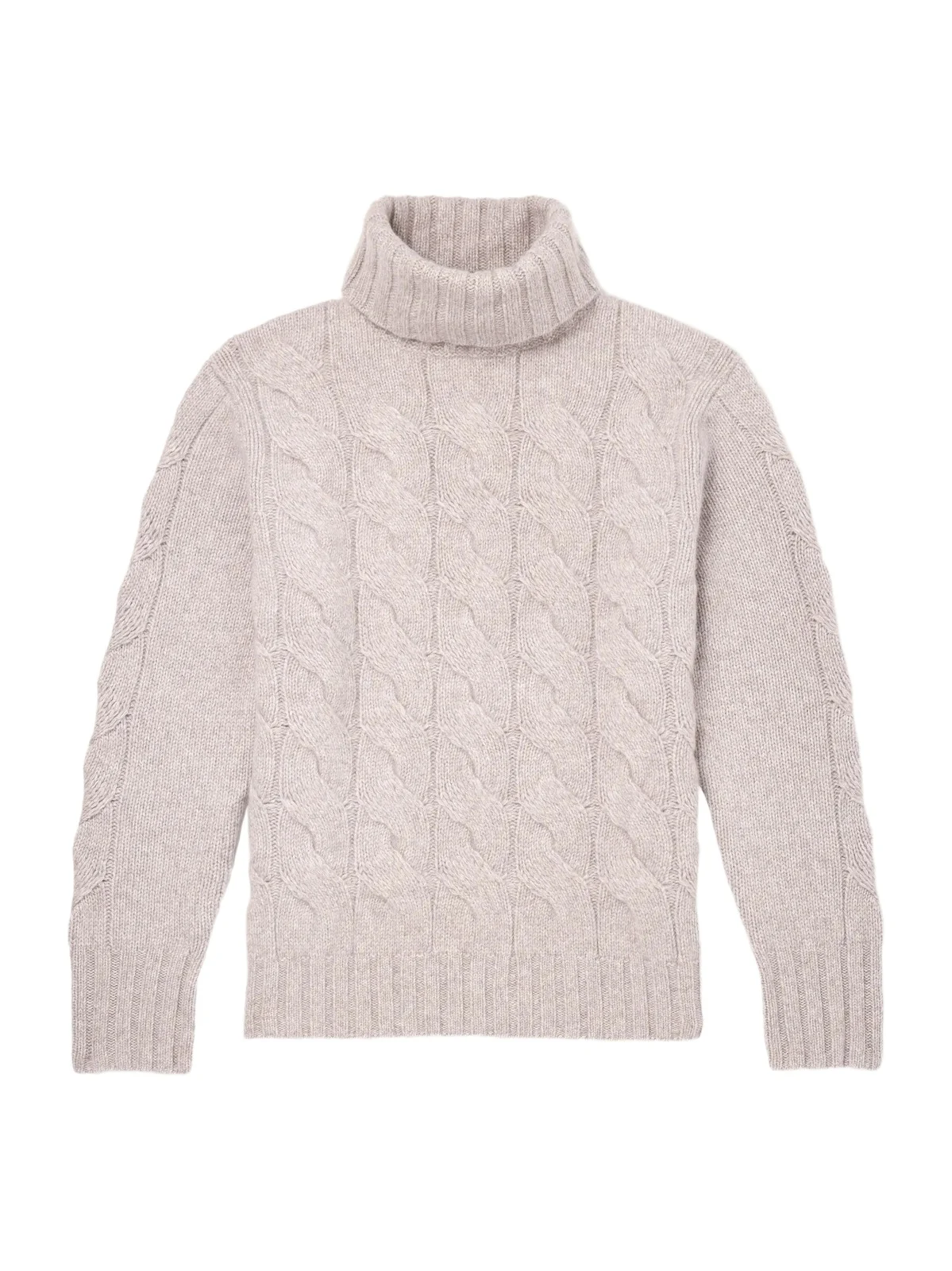 N.Peal Cashmere Cable-Knit Rollneck Sweater - Men | Thumbnail 1 N.Peal Cashmere Cable-Knit Rollneck Sweater - Men | Thumbnail 1