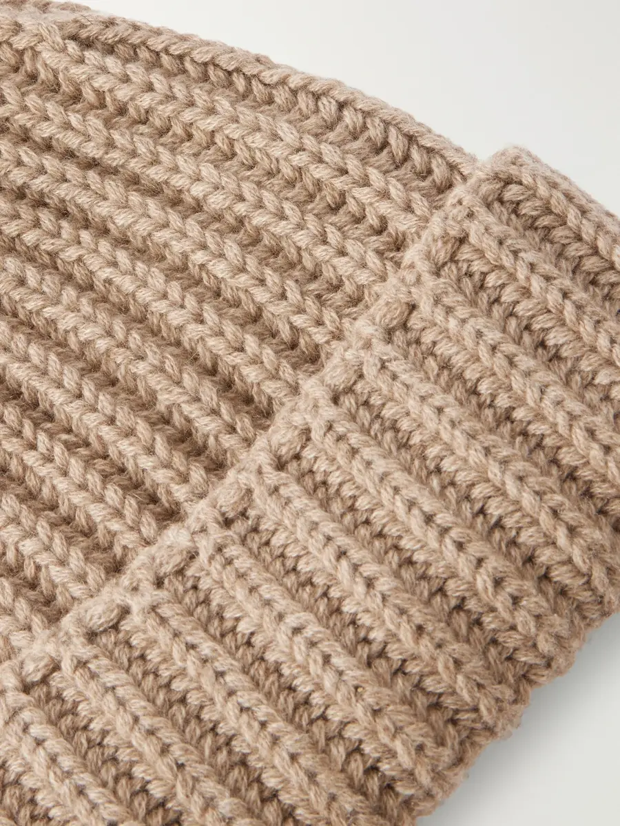 Stòffa Ribbed Cashmere Beanie - Men | Thumbnail 4 Stòffa Ribbed Cashmere Beanie - Men | Thumbnail 4