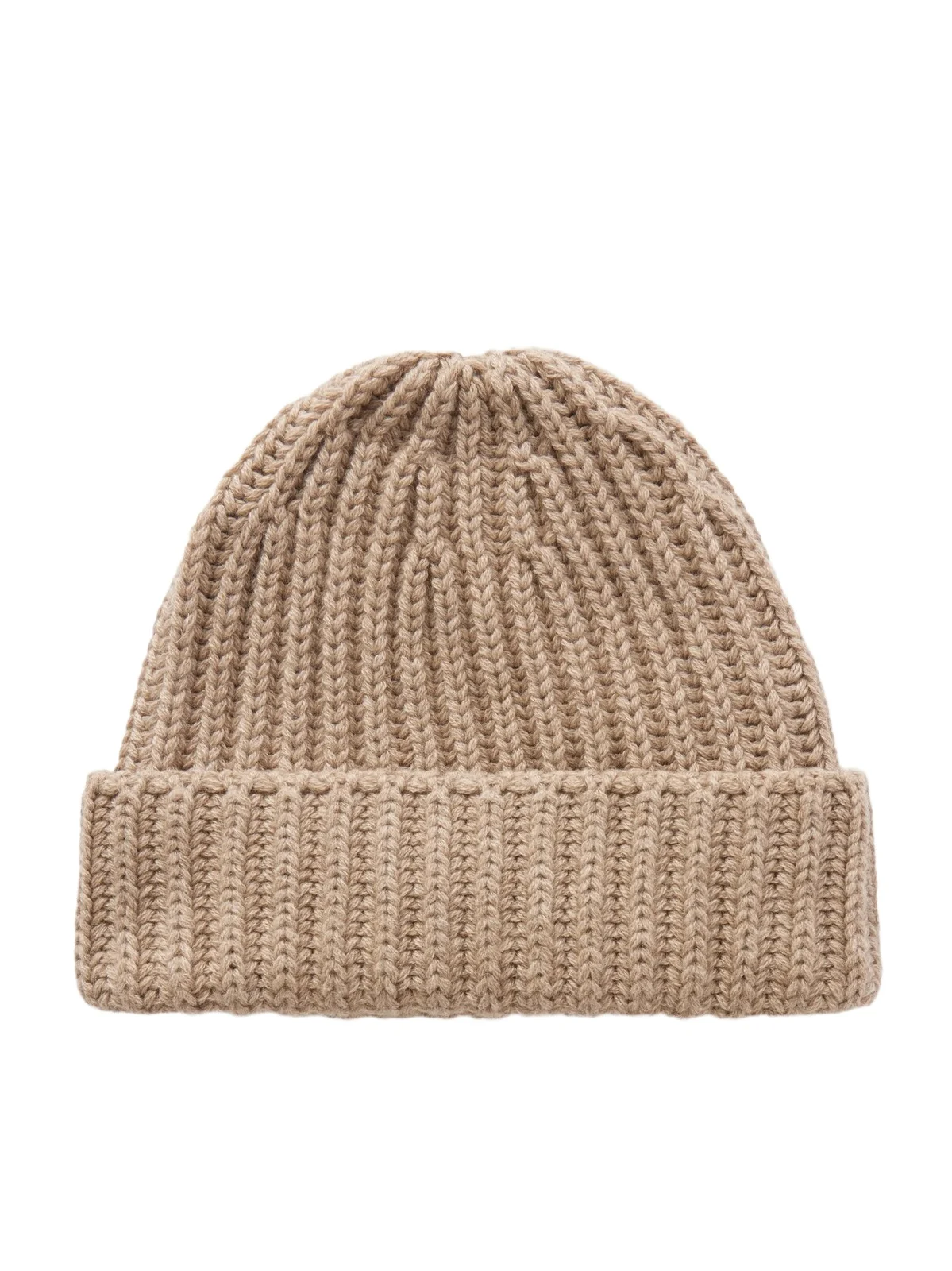 Ribbed Cashmere Beanie - Men Ribbed Cashmere Beanie - Men