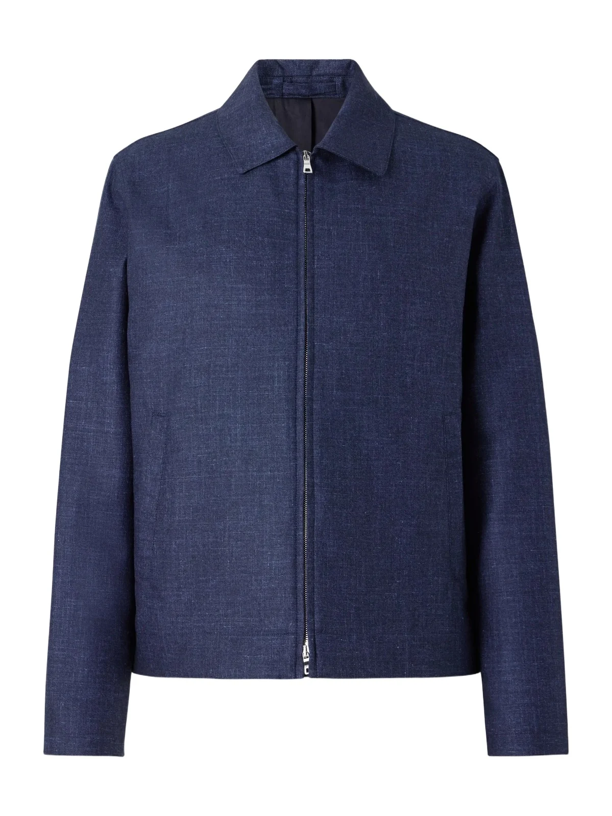 Wool, Silk and Cotton-Blend Blouson Jacket - Men Wool, Silk and Cotton-Blend Blouson Jacket - Men