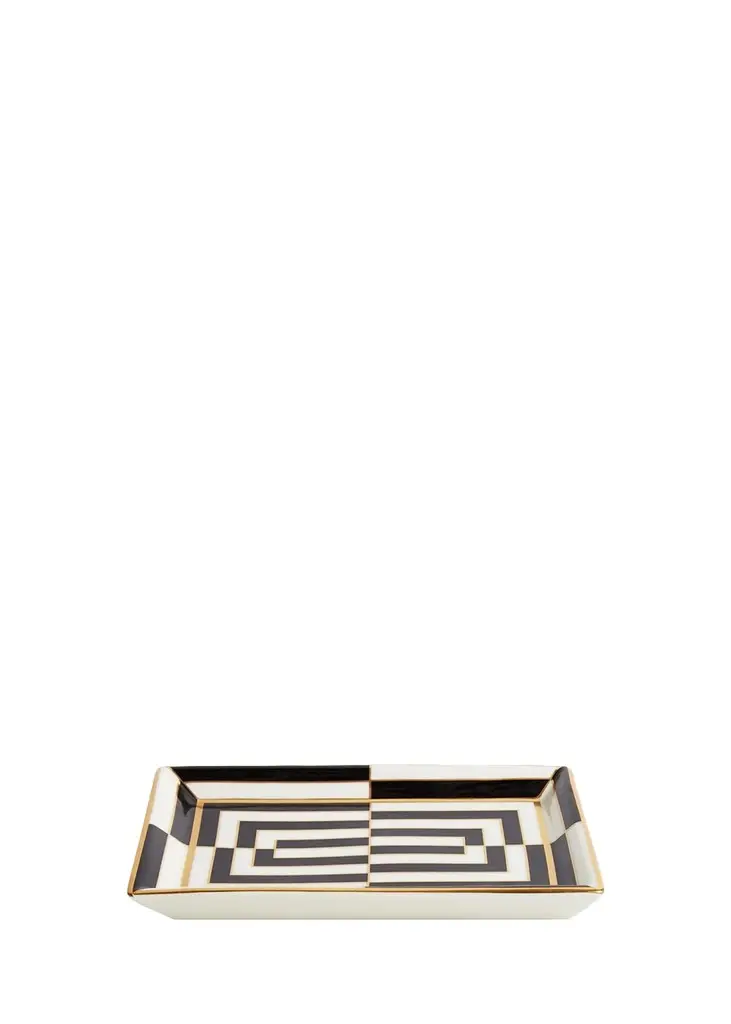 Op Art Rectangle Tray Op Art Rectangle Tray
