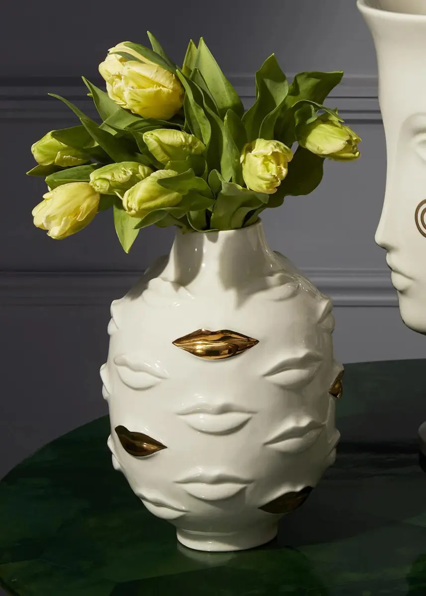 Jonathan Adler Gilded Muse Gala Round Vase | Thumbnail 2 Jonathan Adler Gilded Muse Gala Round Vase | Thumbnail 2